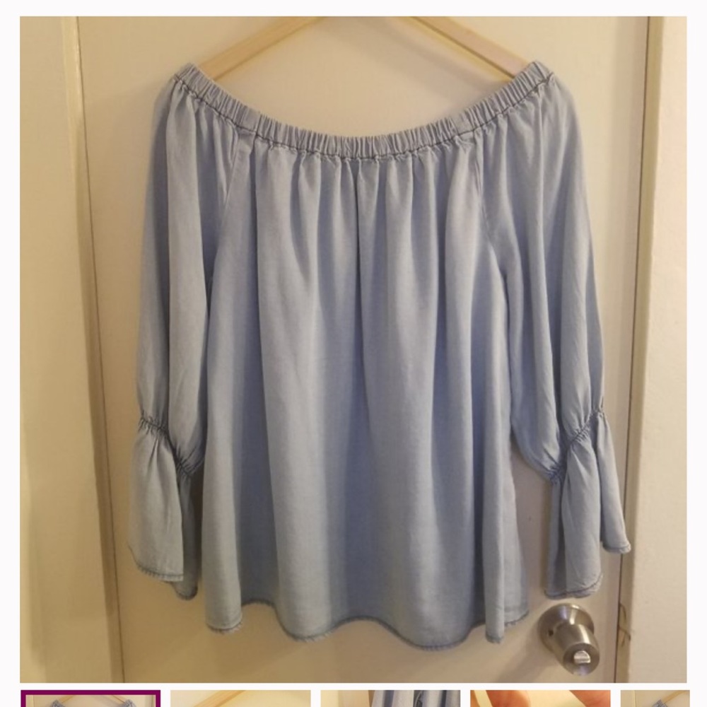 Sanctuary off the shoulder top. Size m